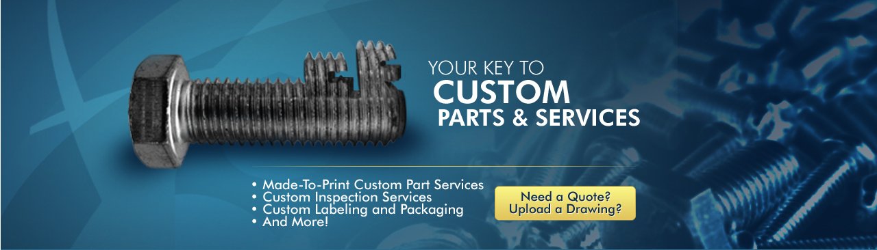 contact us for custom parts and service