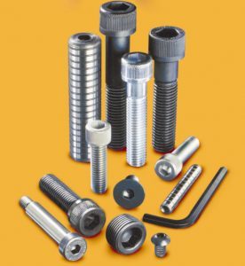 picture of a variety of metric fasteners