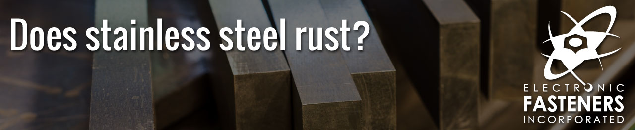 Does stainless steel rust?